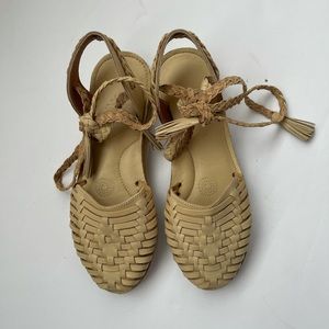 Carly Jean Espiritu Huarache Sandals